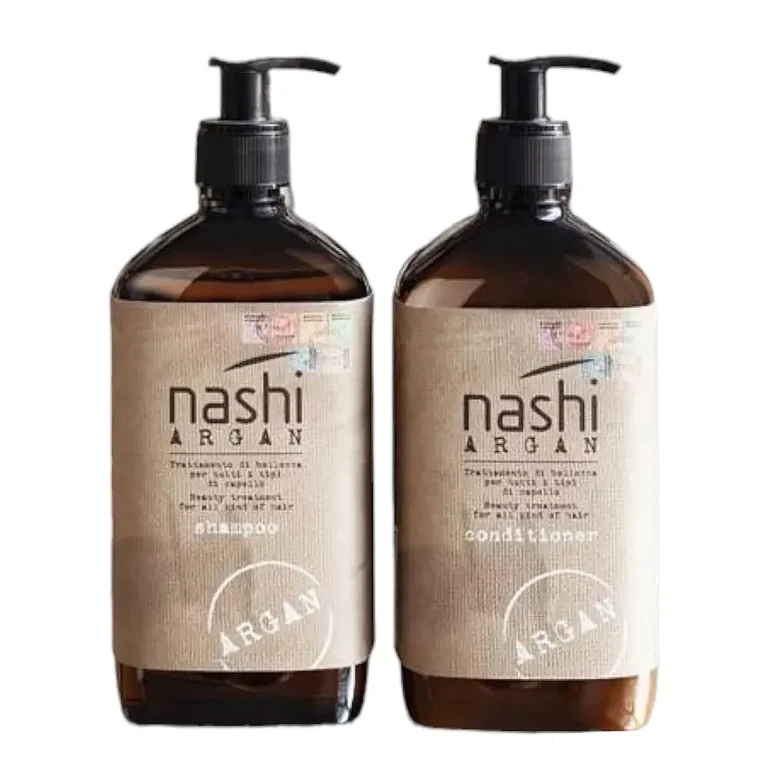 NASHI Argan Set Shampoo y Acondicionador 500 ml
