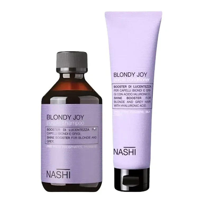 NASHI Blondy Joy Shampoo y Acondicionador de 250ml + 150ml