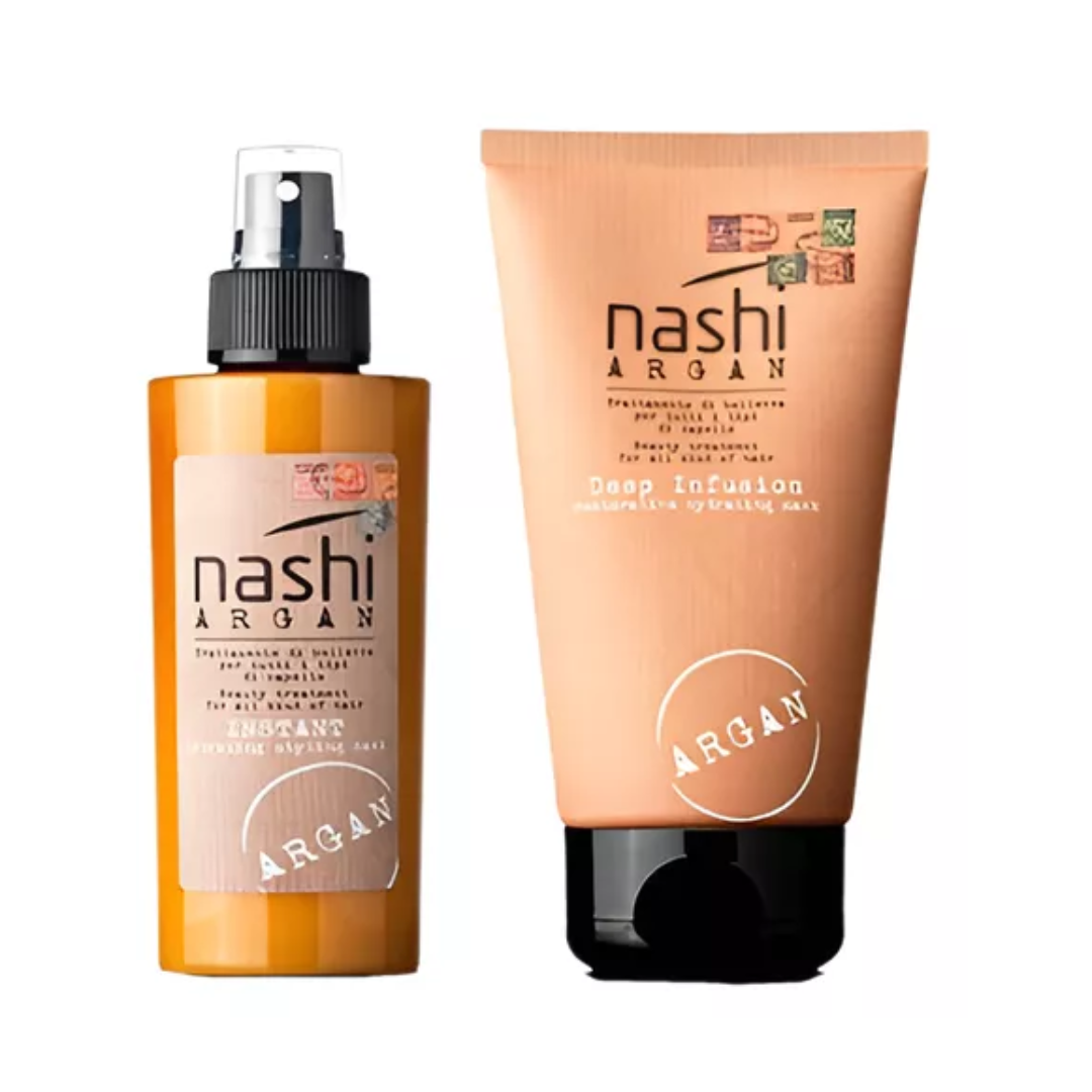 NASHI Argan Kit Instant 150 Ml + Marscarilla Deep Infusion 150 Ml